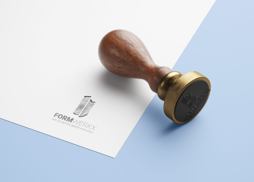 Stempel mit FormWerkX-Logo